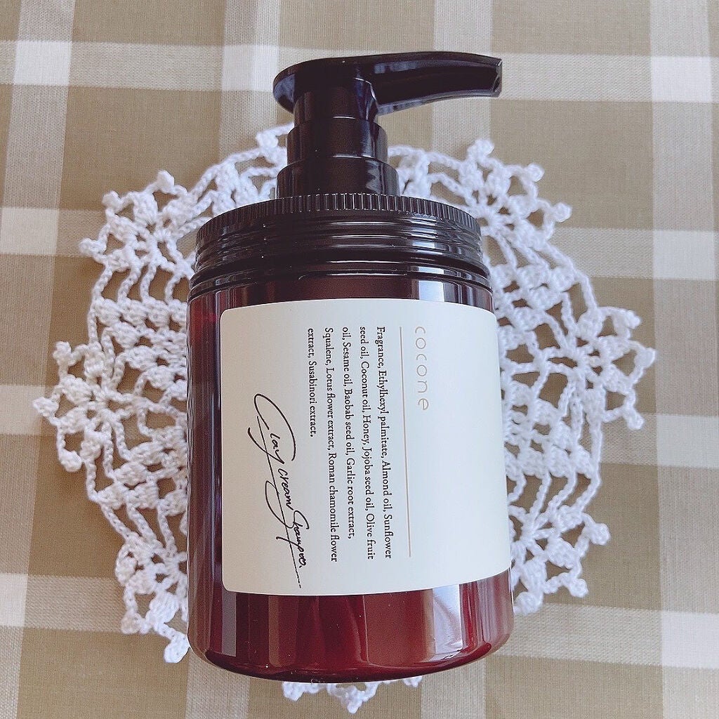 クレイクリームシャンプー(モイスト)/cocone/市販シャンプーを使ったクチコミ(1枚目)