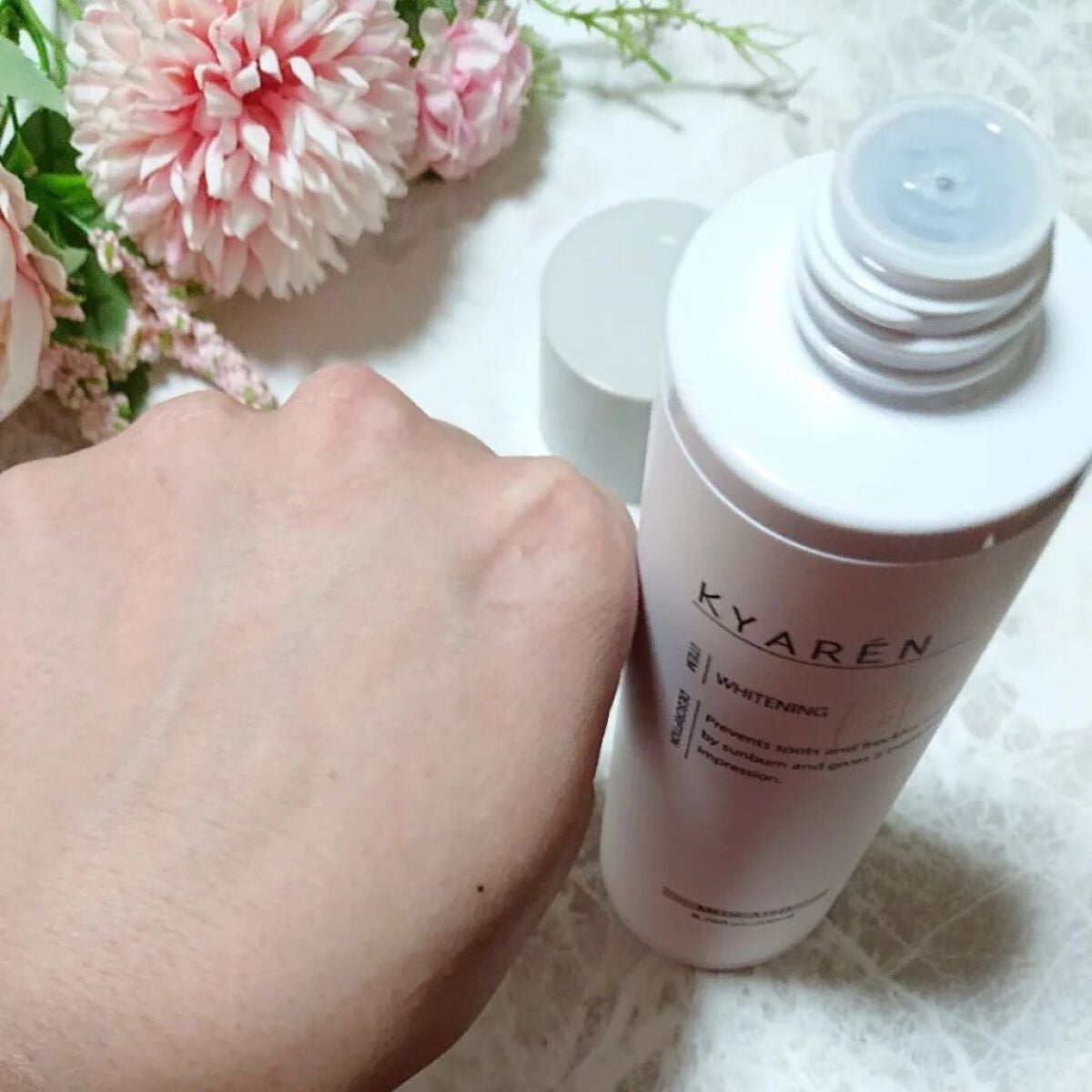 薬用美白化粧水/KYAREN/化粧水を使ったクチコミ(5枚目)