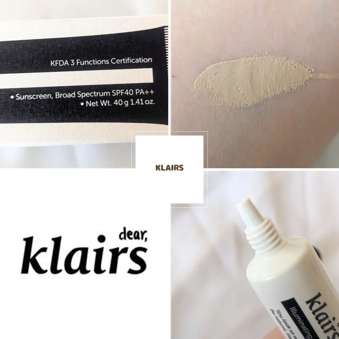 イルミネーティングサプルブレミッシュクリーム(40ml)/Klairs/化粧下地を使ったクチコミ（2枚目）