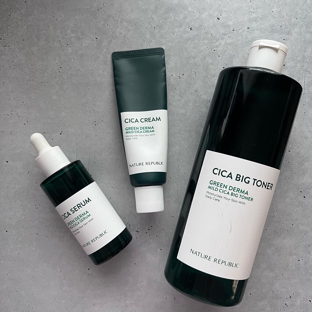 グリーン ダーマCICAビックトナー/ネイチャーリパブリック/化粧水を使ったクチコミ(1枚目)