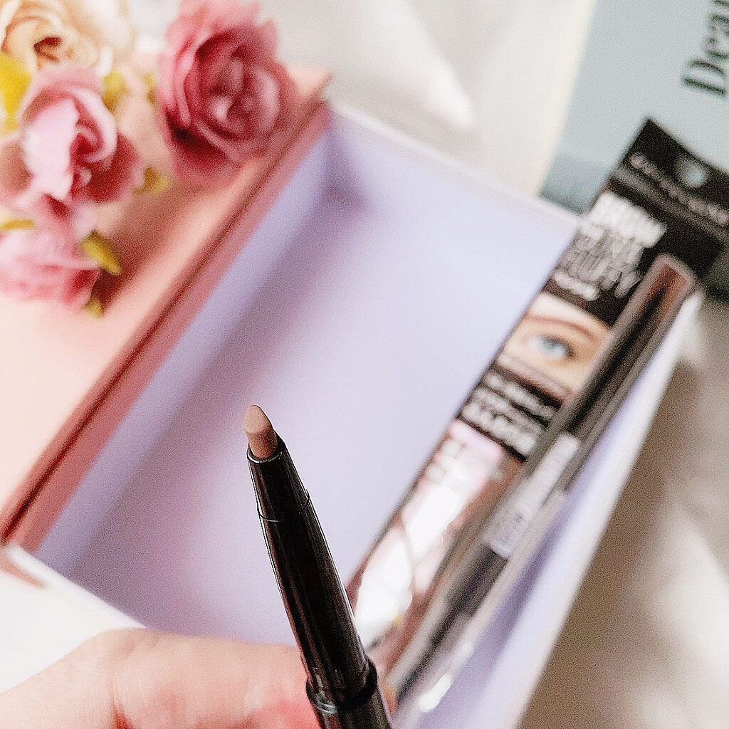 ファッションブロウ パウダーインペンシル N BR-8 ピンクブラウン/MAYBELLINE NEW YORK/アイブロウペンシルを使ったクチコミ（2枚目）