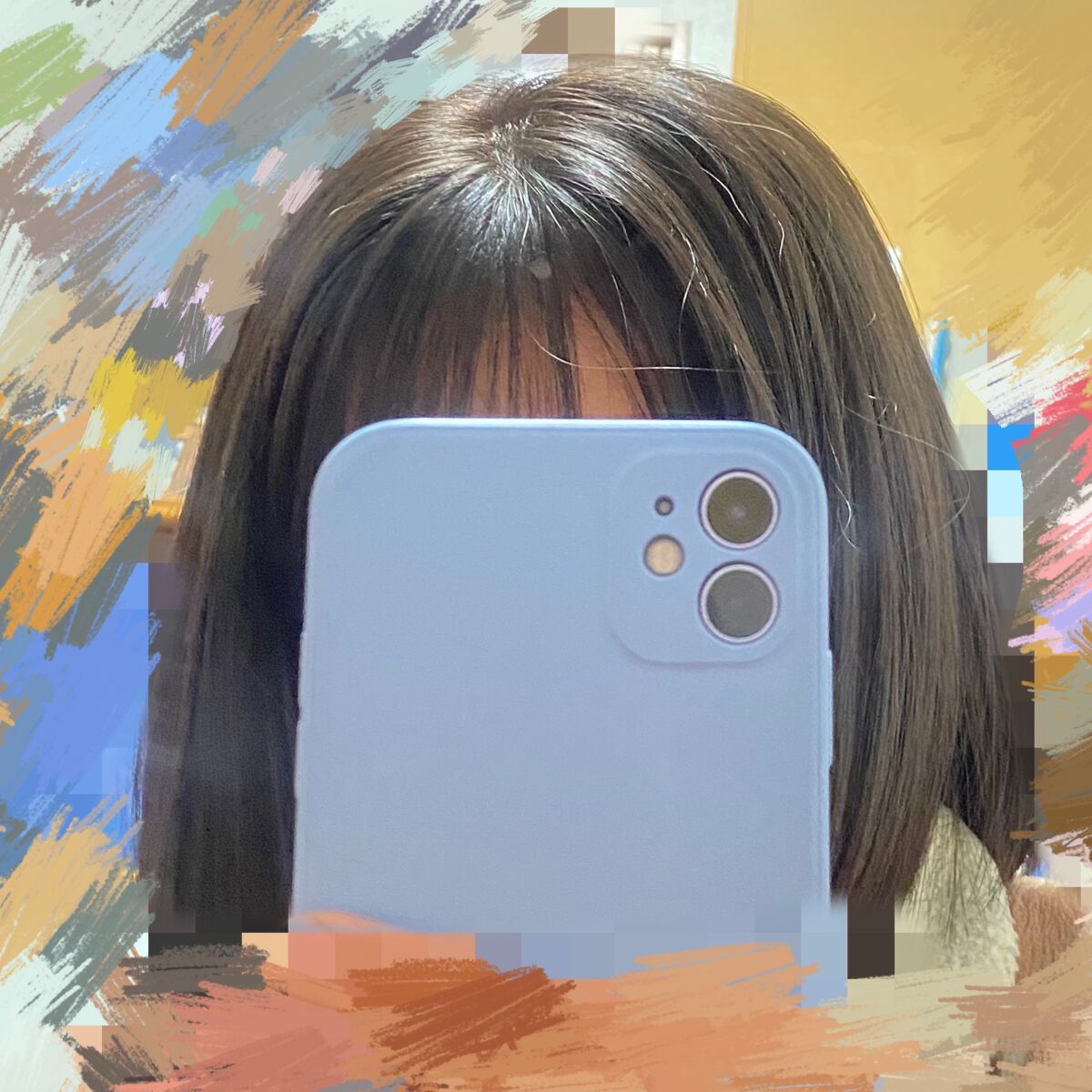 ホイップヘアカラー アンティークショコラ/ビューティラボ/ヘアカラーを使ったクチコミ（2枚目）