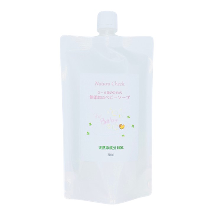 Natura Check 無添加泡ベビーソープ詰替用