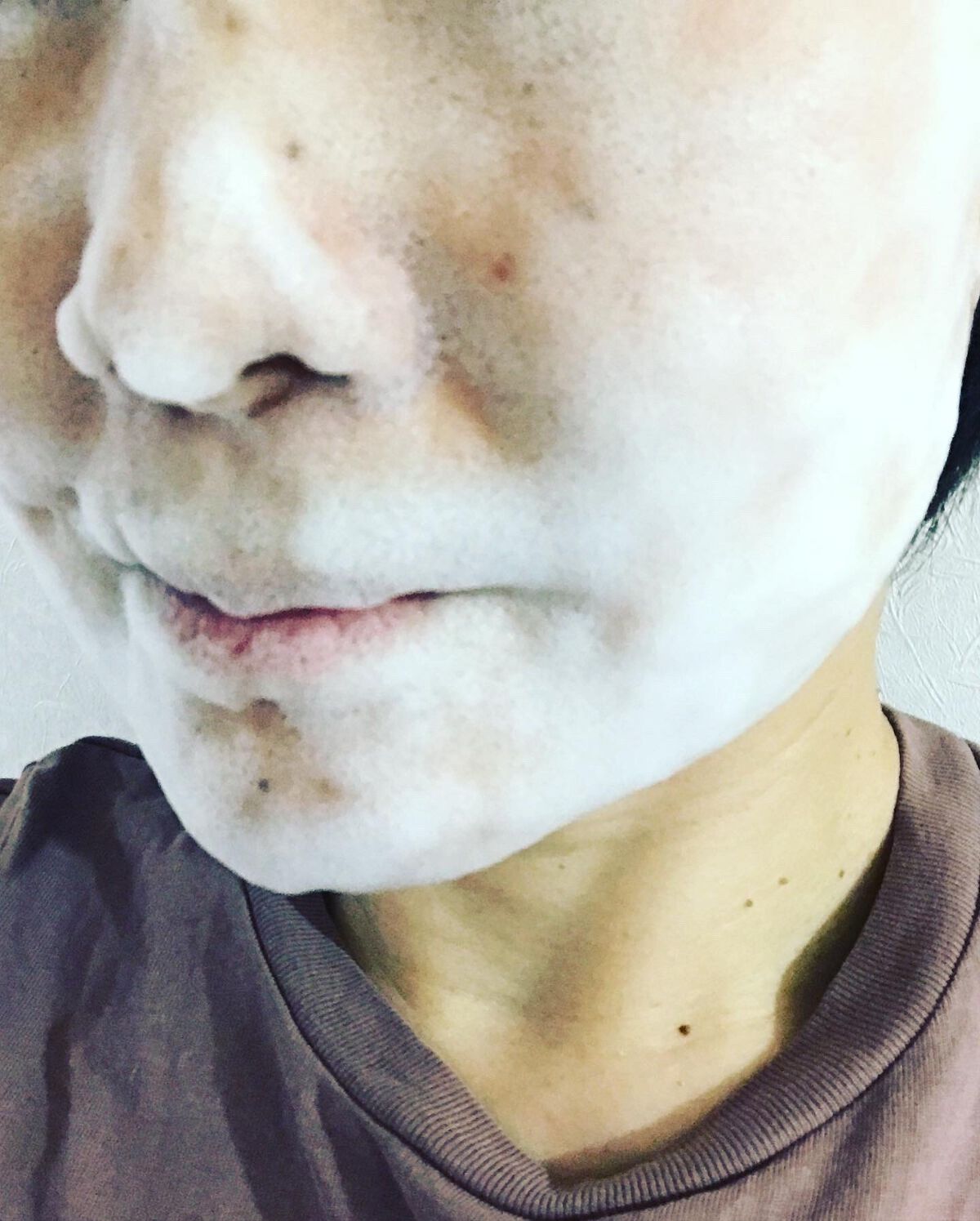 洗顔だけじゃない+パックもできる洗顔料 ホワイトプレミアム/ONE STONE TWO BIRDS/その他洗顔料を使ったクチコミ(7枚目)