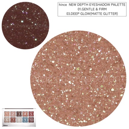ニューデップスアイシャドウパレット/hince/アイシャドウパレットを使ったクチコミ(7枚目)