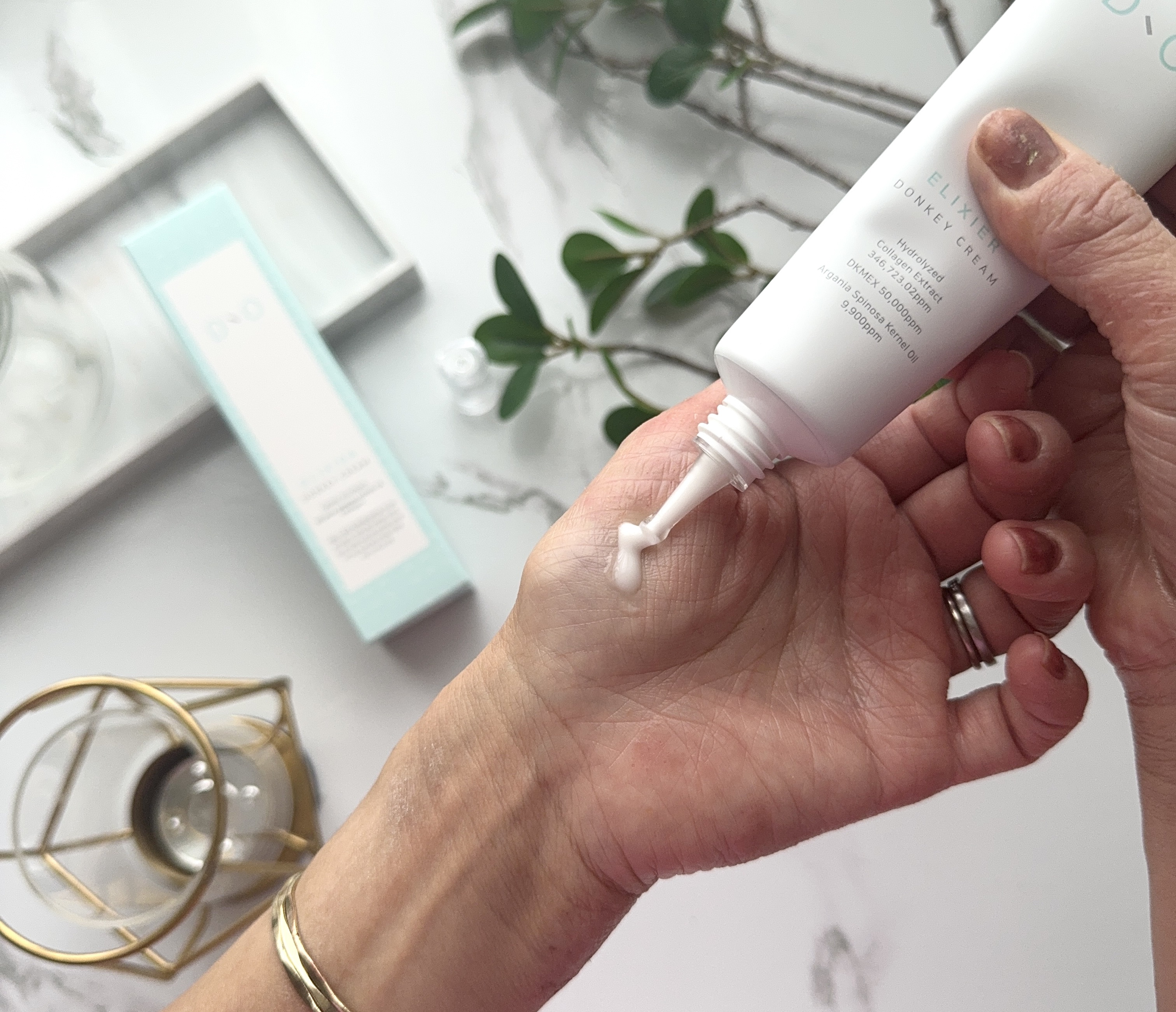 エリクサードンキークリーム/Dear Ohneul/フェイスクリームを使ったクチコミ（2枚目）