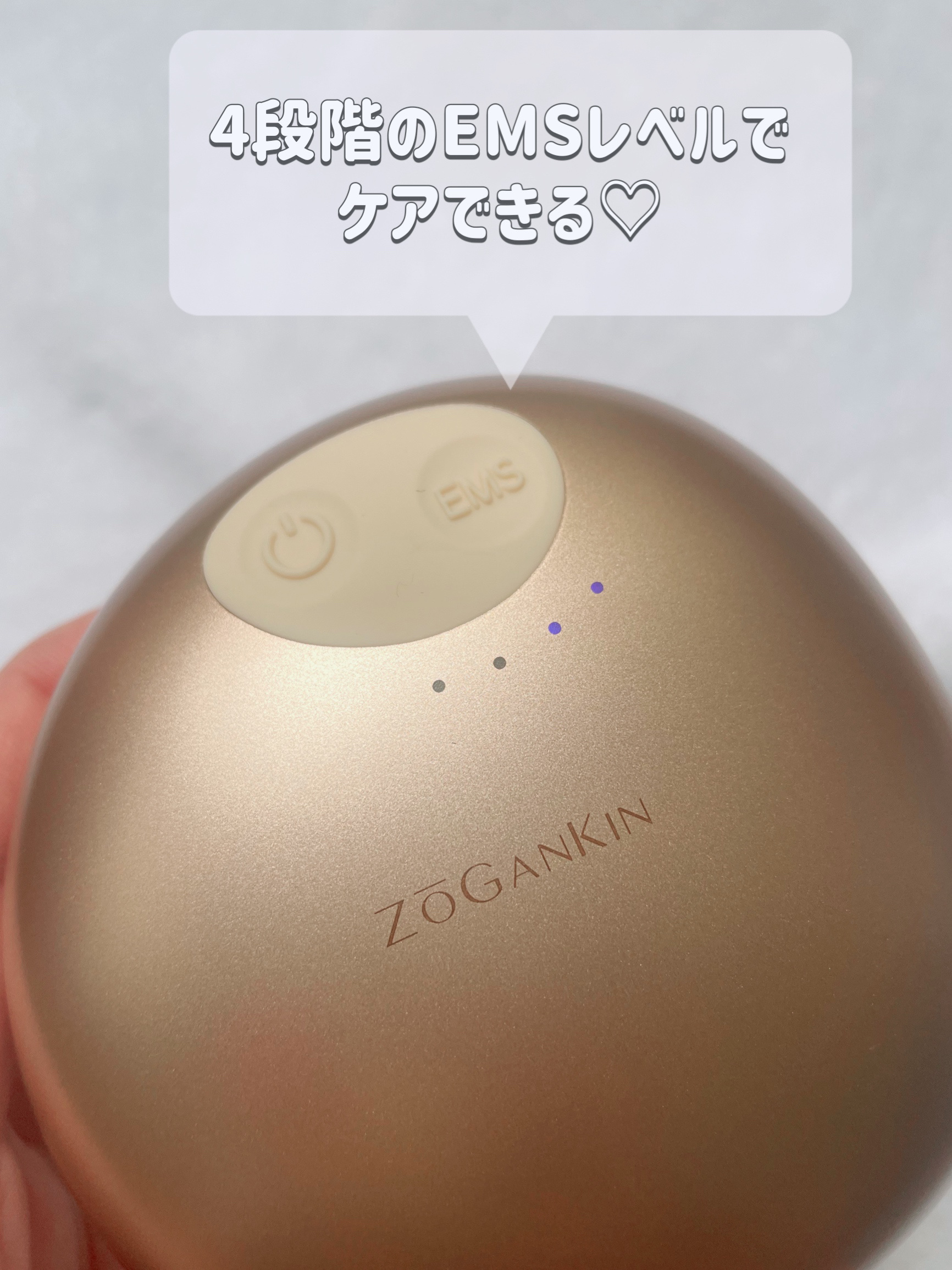 ゾーガンキンスカルプ/ZOGANKIN/ヘッドマッサージャーを使ったクチコミ（2枚目）