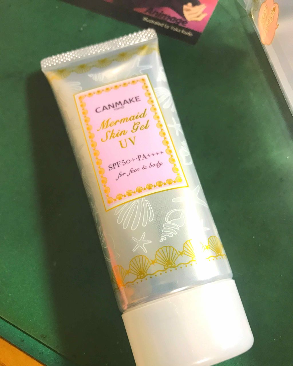 マーメイドスキンジェルUV/キャンメイク/日焼け止めジェルを使ったクチコミ（2枚目）