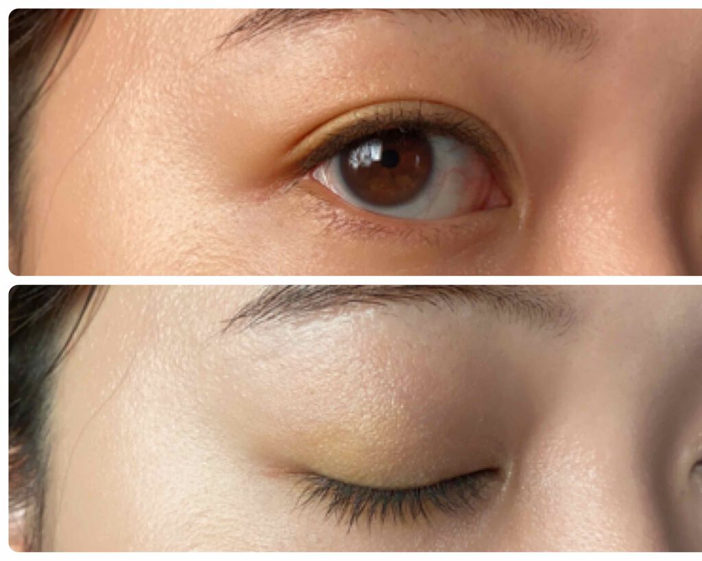 アディクション ザ アイシャドウ Crown Imperial/ADDICTION/単色アイシャドウを使ったクチコミ（3枚目）