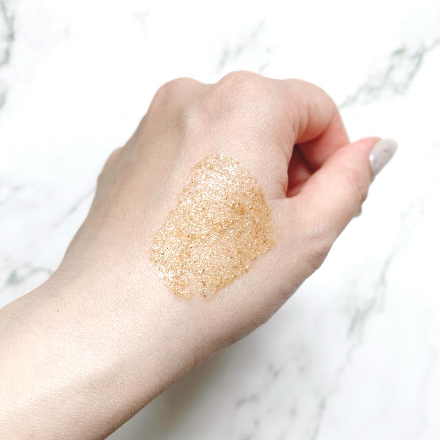 オリジナルボディスクラブ ホワイトムスク/plu/ボディスクラブを使ったクチコミ（3枚目）