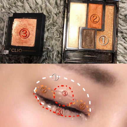 プロ シングル シャドウ/CLIO/単色アイシャドウを使ったクチコミ(3枚目)