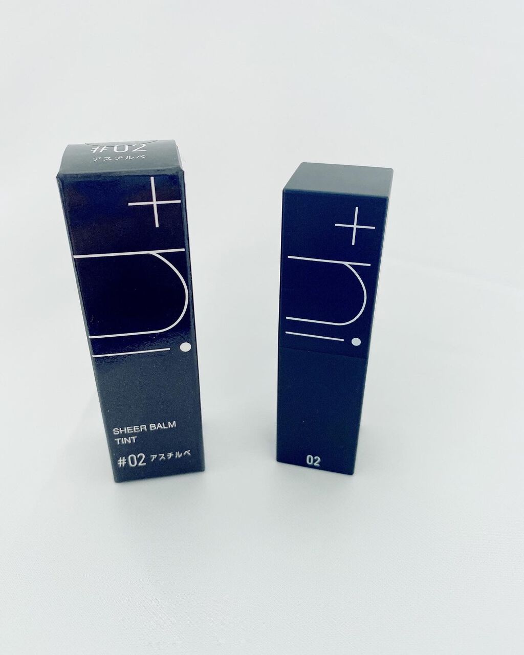シアーバームティント #02 アスチルベ/＋ni/リップティントを使ったクチコミ（2枚目）