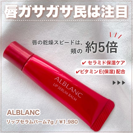 アルブラン リップセラムバーム/ALBLANC/リップバームを使ったクチコミ(2枚目)
