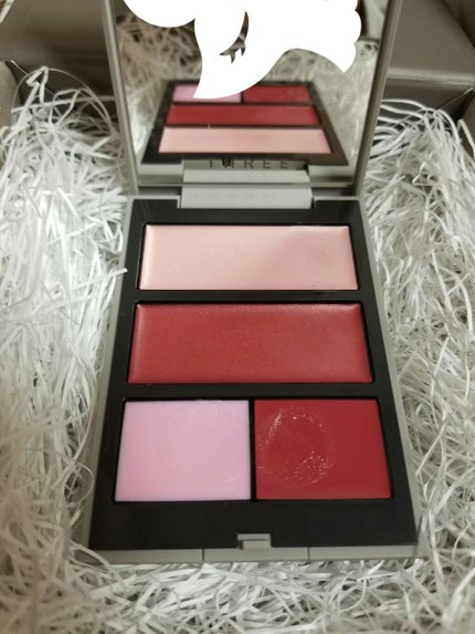 グローフリーダムパレットライジング/THREE/クリームハイライトを使ったクチコミ(3枚目)