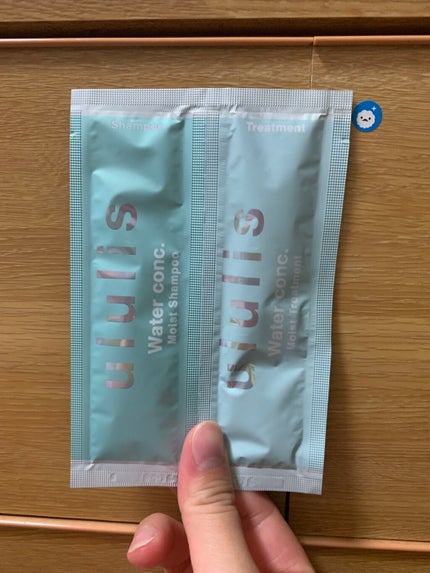 ウォーターコンク モイストシャンプー/ヘアトリートメント/ululis/市販シャンプーを使ったクチコミ(1枚目)