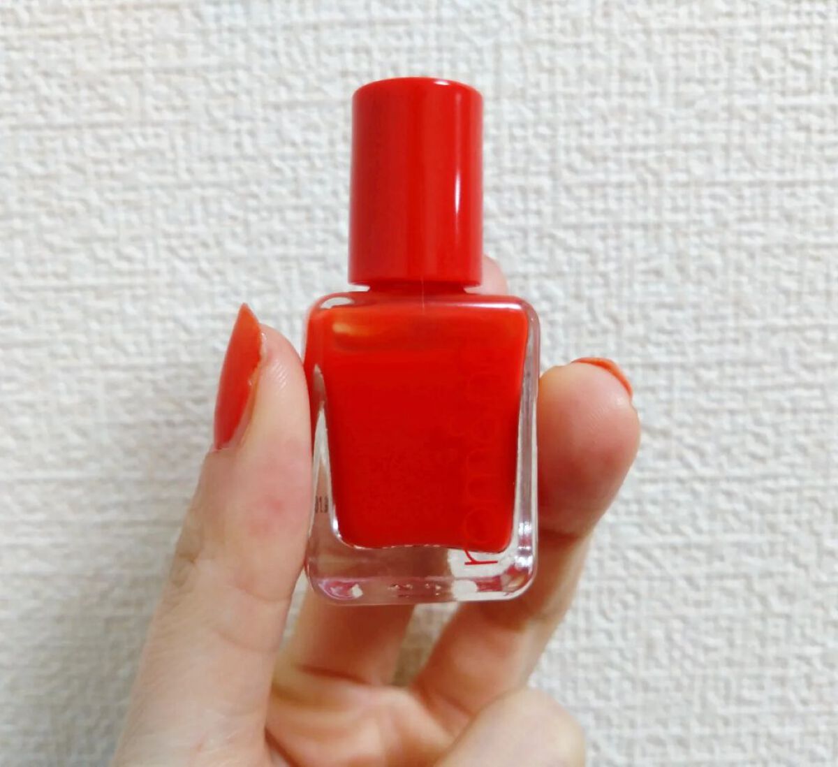 ムードペブルネイル 14 zesty red/rom&nd/マニキュアを使ったクチコミ（2枚目）