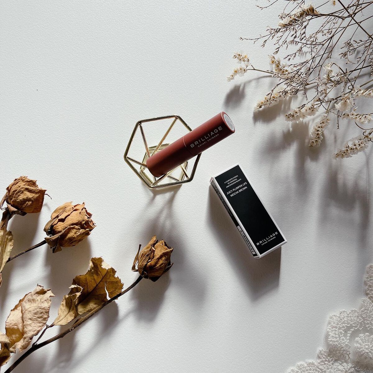  ジューシー プランパー リップス モカブラウン/ブリリアージュ/リッププランパーを使ったクチコミ（2枚目）