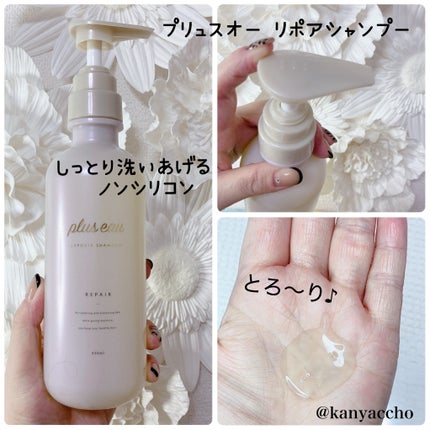 リポアシャンプー/リポアトリートメント/plus eau/市販シャンプーを使ったクチコミ(2枚目)