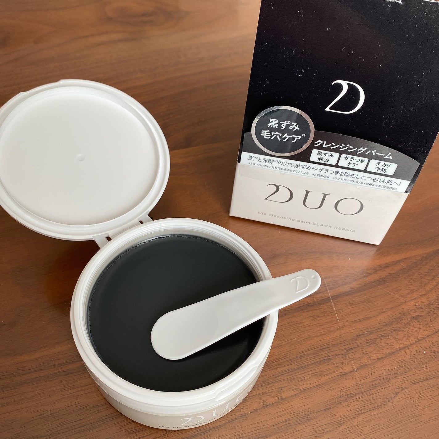 デュオ ザ クレンジングバーム ブラックリペア /DUO/クレンジングバームを使ったクチコミ(4枚目)