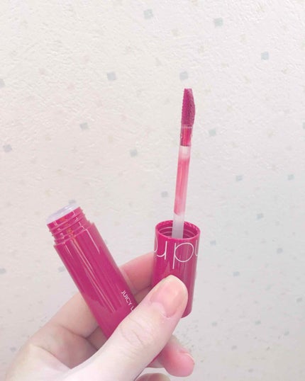 ジューシーラスティングティント/rom&nd/リップティントを使ったクチコミ(2枚目)