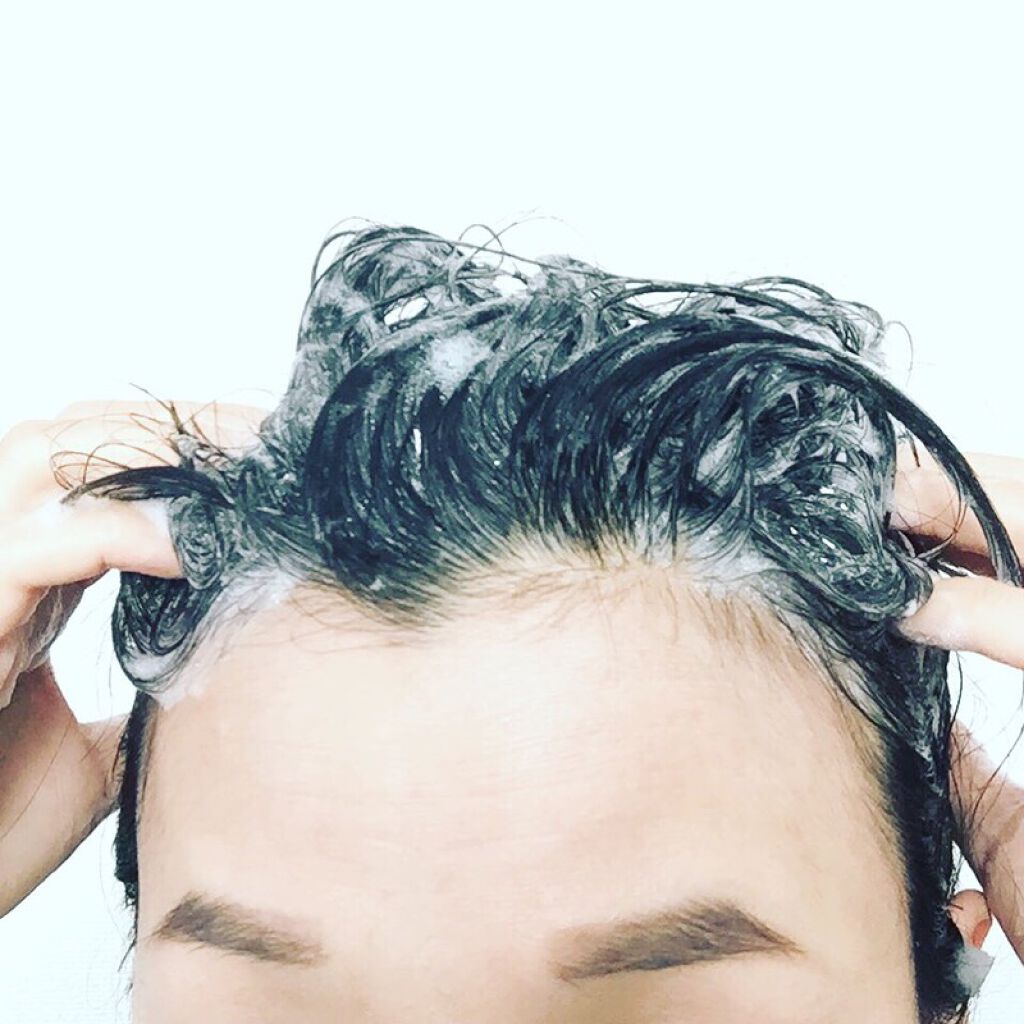 オーガニックスパークリングシャンプー/b.ris/市販シャンプーを使ったクチコミ(3枚目)