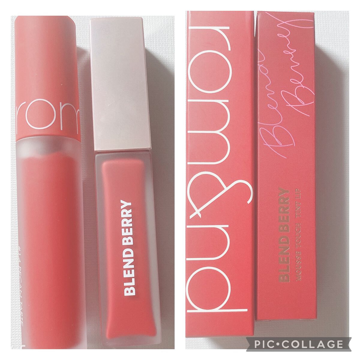 ゼロベルベットティント/rom&nd/リップティントを使ったクチコミ（2枚目）