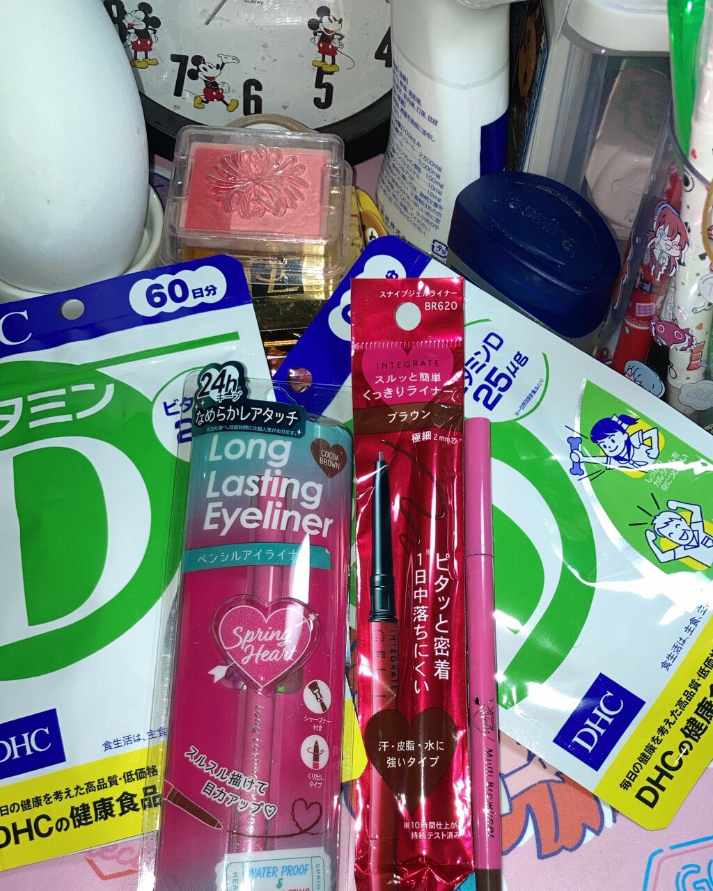 ロングラスティングアイライナー(旧)/スプリングハート/ペンシルアイライナーを使ったクチコミ(1枚目)
