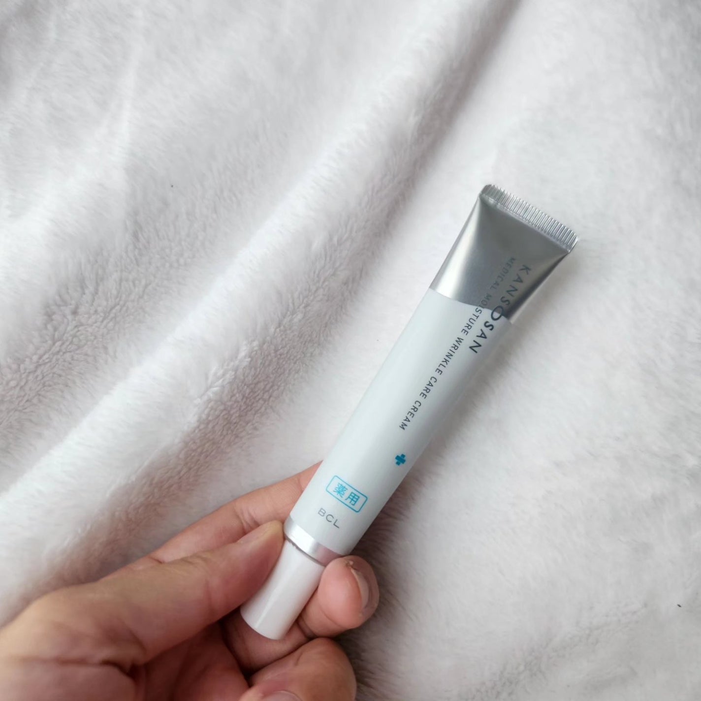 乾燥さん 薬用リンクルケアクリーム 【医薬部外品】/乾燥さん/フェイスクリームを使ったクチコミ(3枚目)