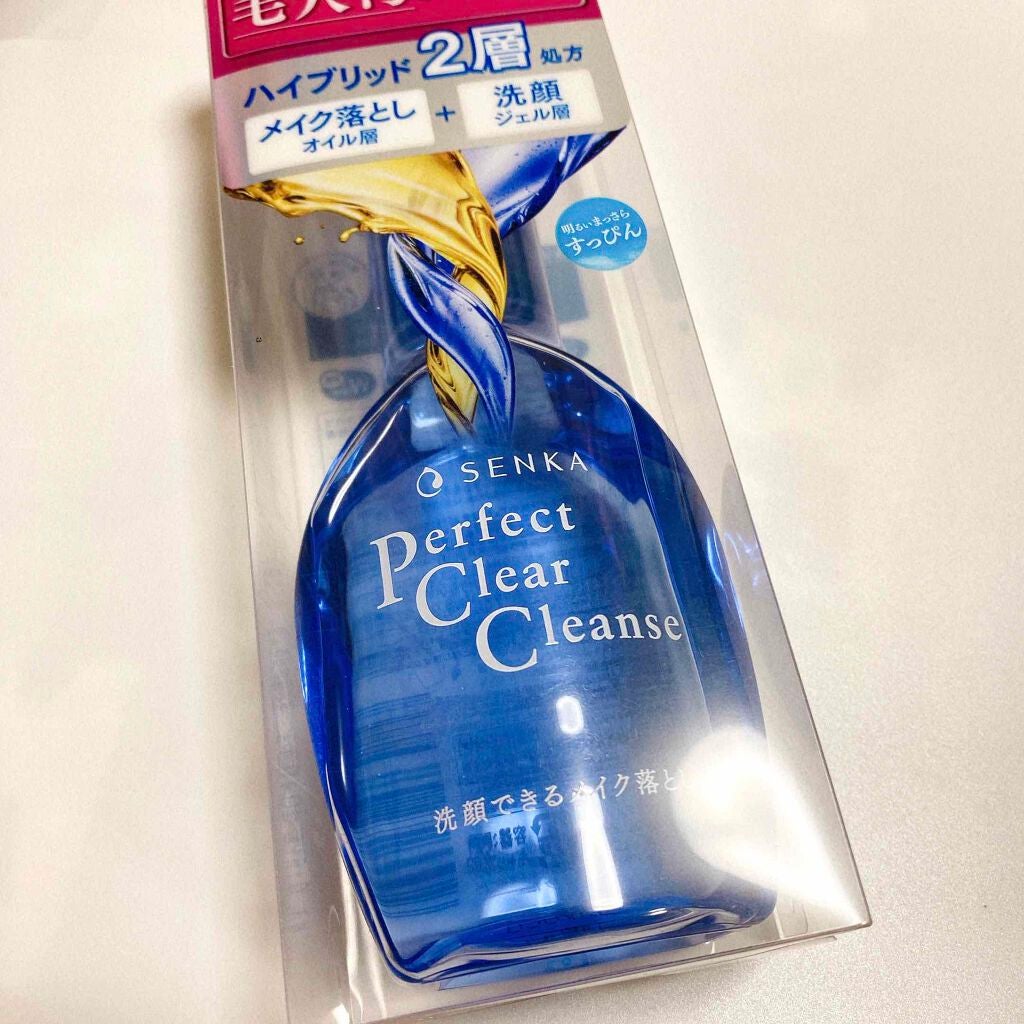 洗顔専科 パーフェクトクリアクレンズ/SENKA(専科)/クレンジングジェルを使ったクチコミ(1枚目)
