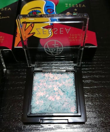 ZEESEA ×PICASSO COLOR EYE SHADOW 単色/ZEESEA/パウダーアイシャドウを使ったクチコミ（2枚目）