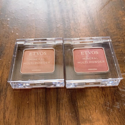 ミネラルマルチパウダー/エトヴォス/単色アイシャドウを使ったクチコミ(1枚目)
