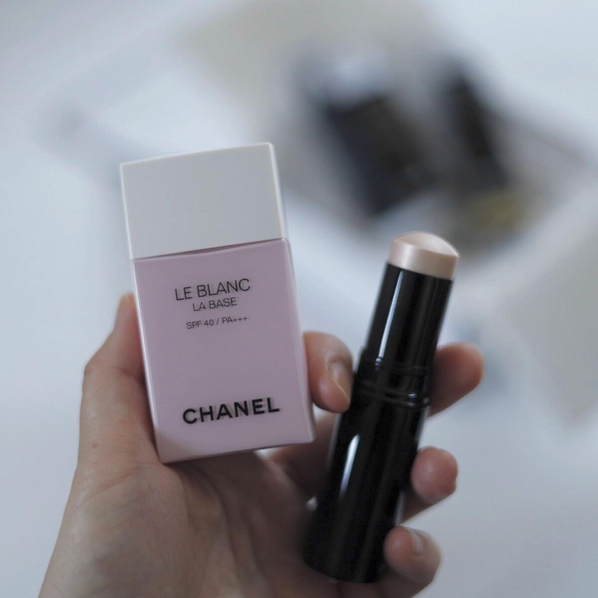 ボーム エサンシエル/CHANEL/スティックハイライトを使ったクチコミ(1枚目)