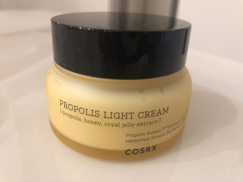 フルフィットプロポリスライトクリーム/COSRX/フェイスクリームを使ったクチコミ（1枚目）