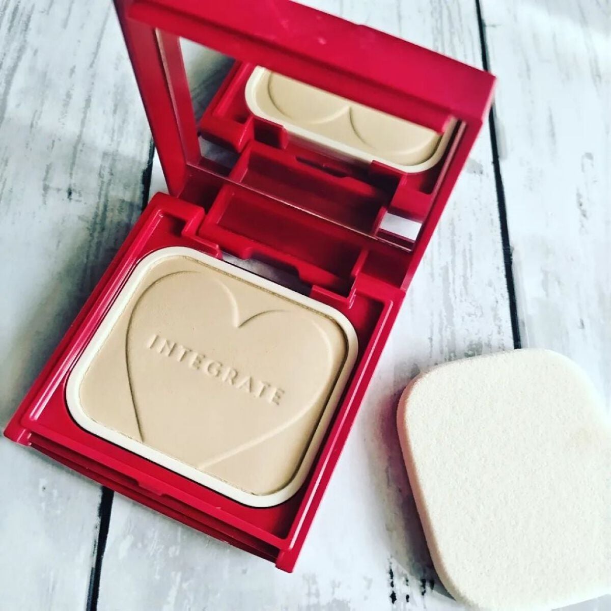 プロフィニッシュファンデーション/インテグレート/パウダーファンデーションを使ったクチコミ(1枚目)