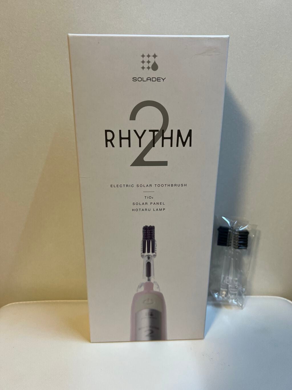 ♡♡♡USAGI♡♡♡ on LIPS 「ソラデーリズム2の電動歯ブラシ🪥に変えました(^-^)電池式で..」(2枚目)