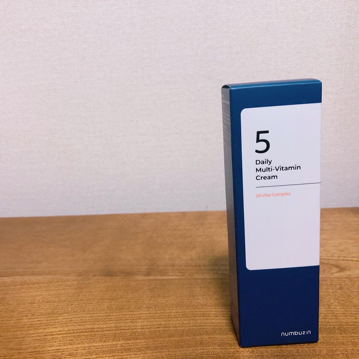 5番 22種マルチビタミンクリーム/numbuzin/フェイスクリームを使ったクチコミ(1枚目)