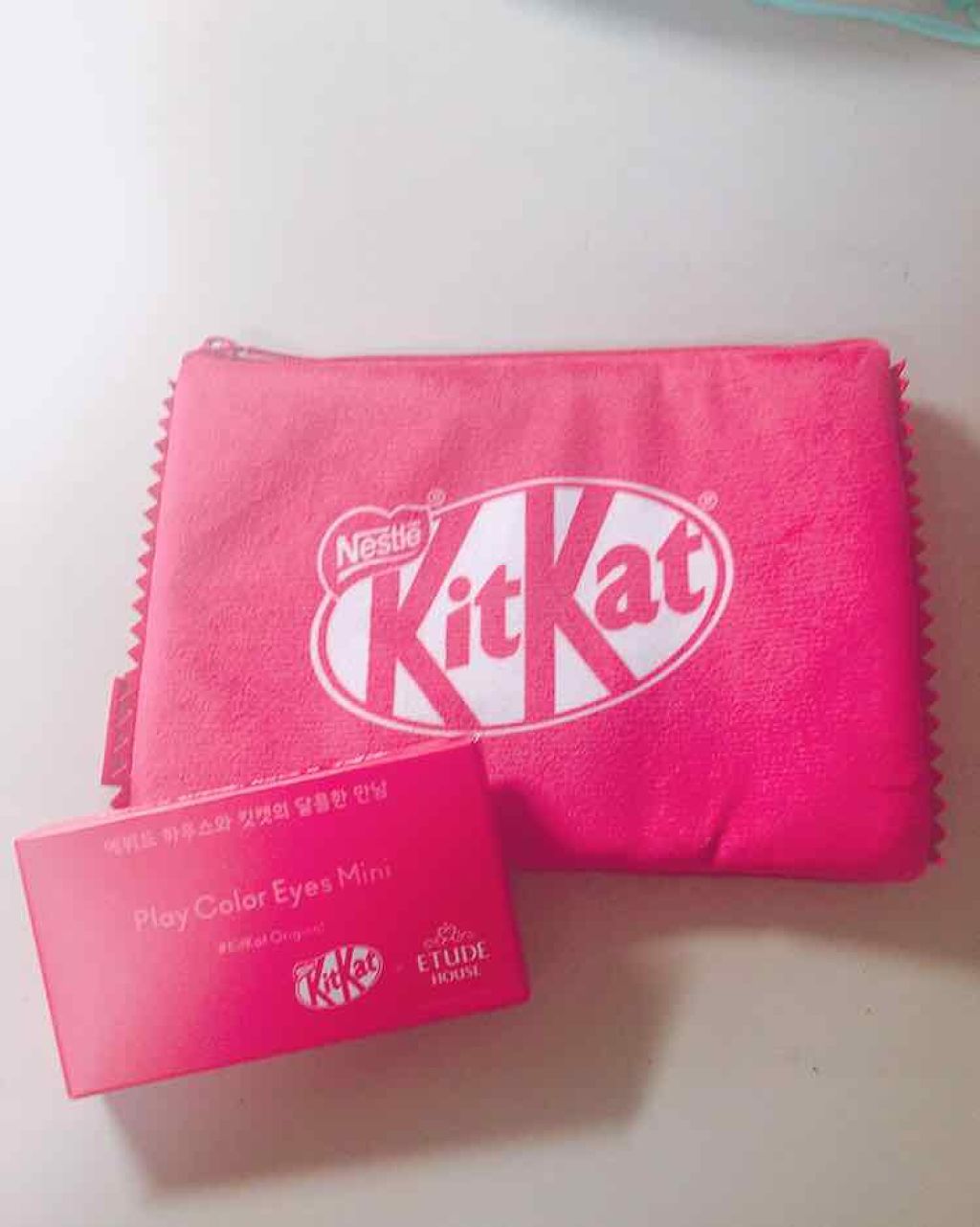 プレイカラーアイズ ミニ #キットカットオリジナル/ETUDE/アイシャドウパレットを使ったクチコミ（1枚目）
