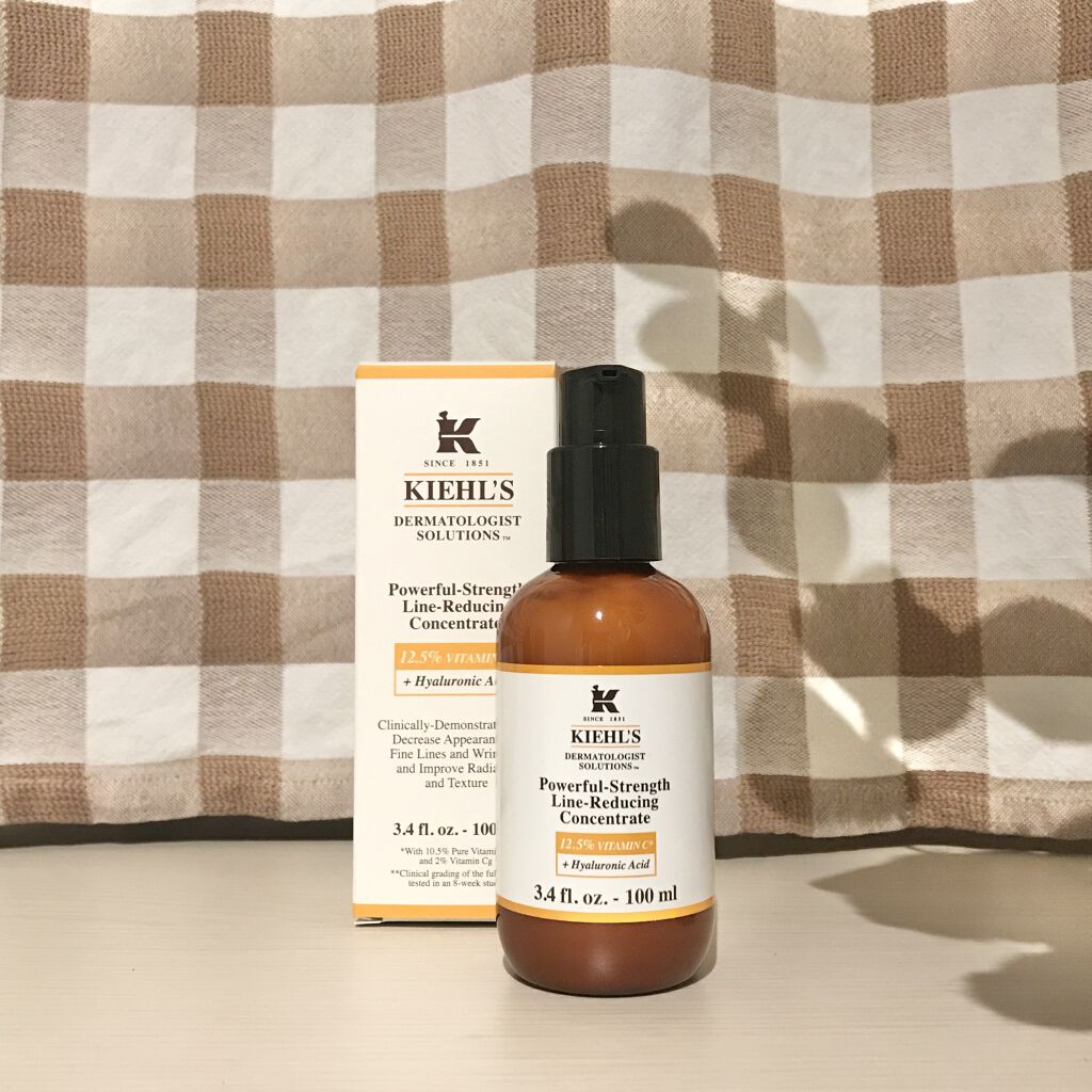 DS ライン コンセントレート 12.5 C 75ml/Kiehl's/美容液を使ったクチコミ（1枚目）