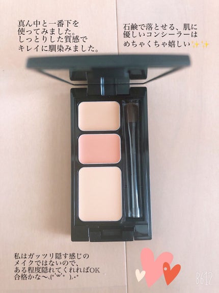 ミネラルコンシーラーパレット/エトヴォス/パレットコンシーラーを使ったクチコミ(2枚目)