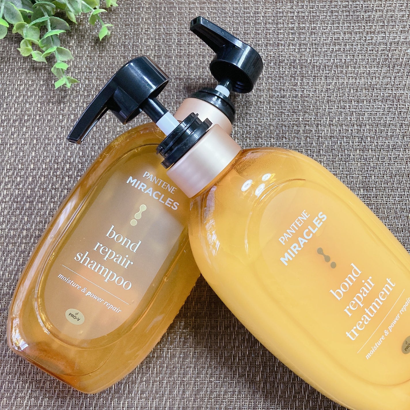 ボンドリペアシリーズ モイスチャー&パワーリペア シャンプー&トリートメント/パンテーン/市販シャンプーを使ったクチコミ(1枚目)