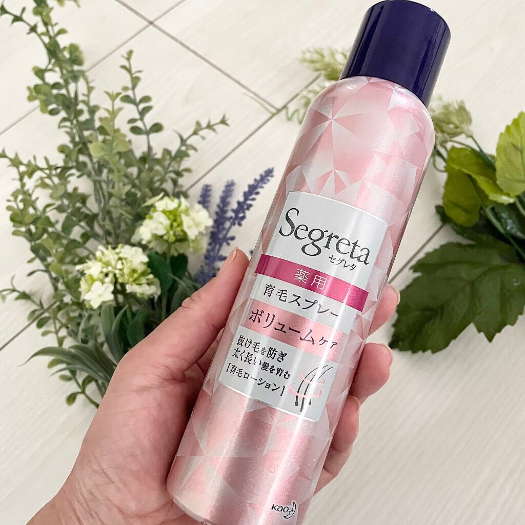 育毛スプレー ボリュームケア/セグレタ/頭皮ローションを使ったクチコミ(2枚目)