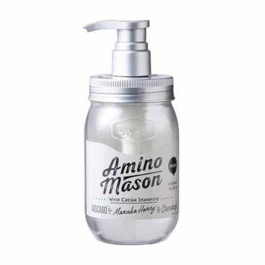 アミノメイソン ディープモイスト ホイップクリーム シャンプー／ミルククリーム ヘアトリートメント シャンプー本体 450ml/アミノメイソン/シャンプー・コンディショナーを使ったクチコミ（1枚目）