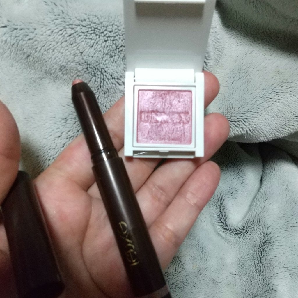 グリームオンフィットシャドウ/excel/スティックアイシャドウを使ったクチコミ(1枚目)