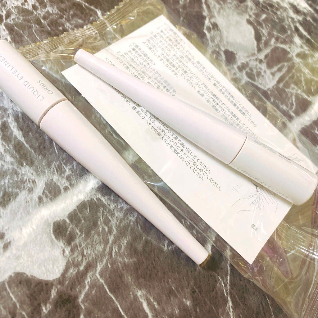 リキッドアイライナー(旧)/オルビス/リキッドアイライナーを使ったクチコミ(1枚目)