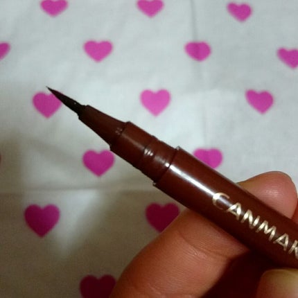 クイックイージーアイライナー/キャンメイク/リキッドアイライナーを使ったクチコミ(2枚目)