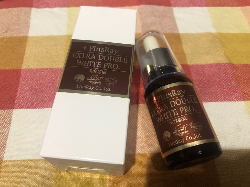 エクストラ ダブルホワイト美容原液 プロフェッショナル/PlusRay/美容液を使ったクチコミ（1枚目）