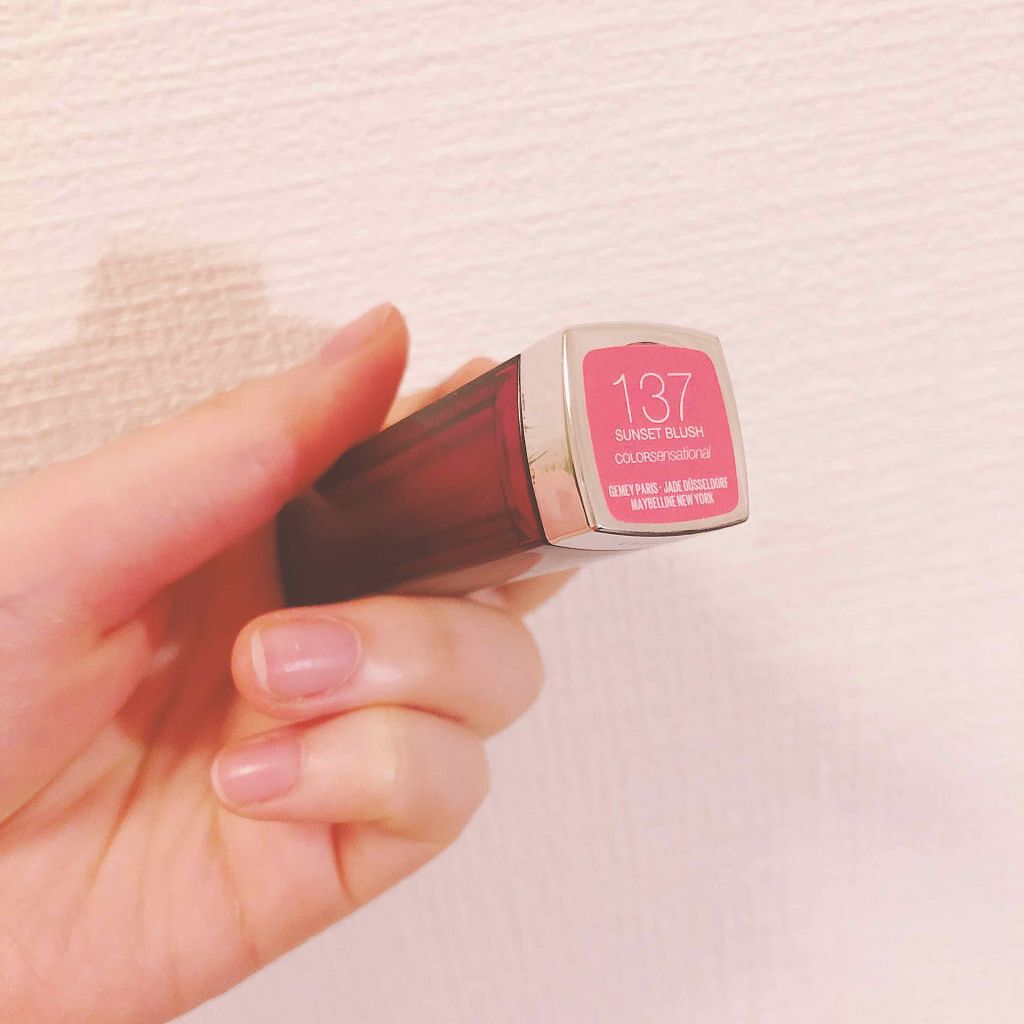 カラーセンセーショナル リップスティック C/MAYBELLINE NEW YORK/口紅を使ったクチコミ(2枚目)