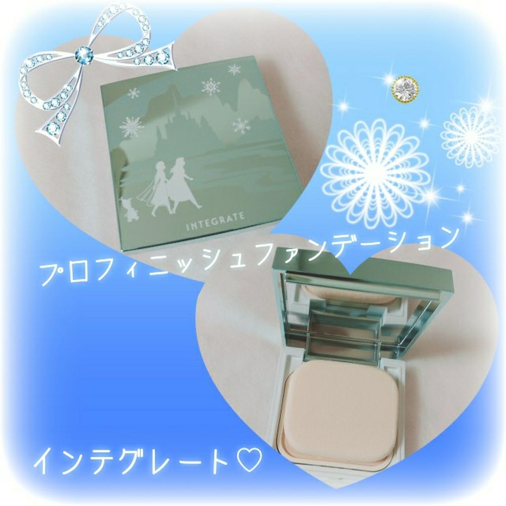 プロフィニッシュファンデーション 特製セット Ⅰ/インテグレート/メイクアップキットを使ったクチコミ(1枚目)
