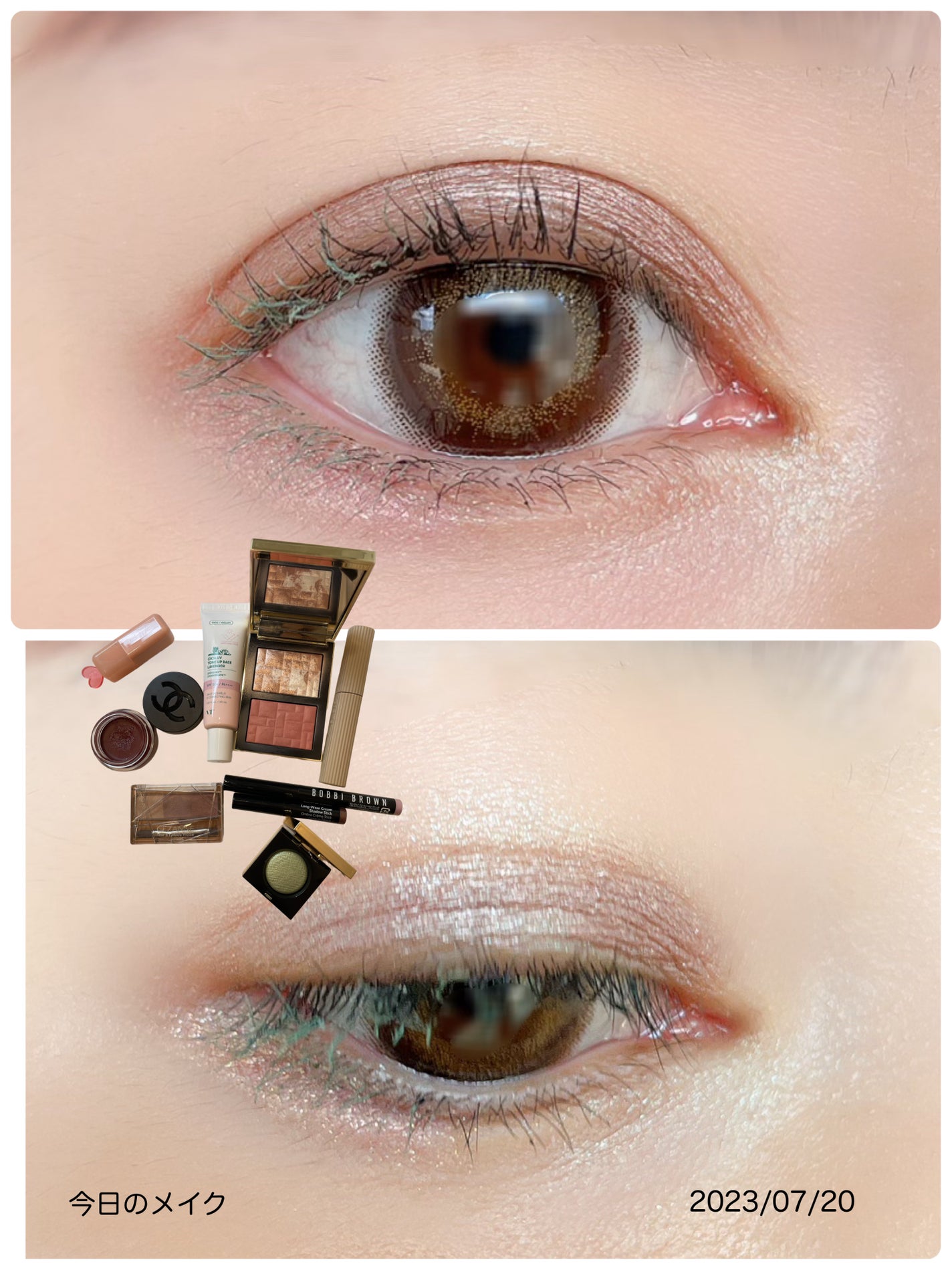 ノーズ&アイブロウパウダー/CEZANNE/パウダーアイブロウを使ったクチコミ(1枚目)