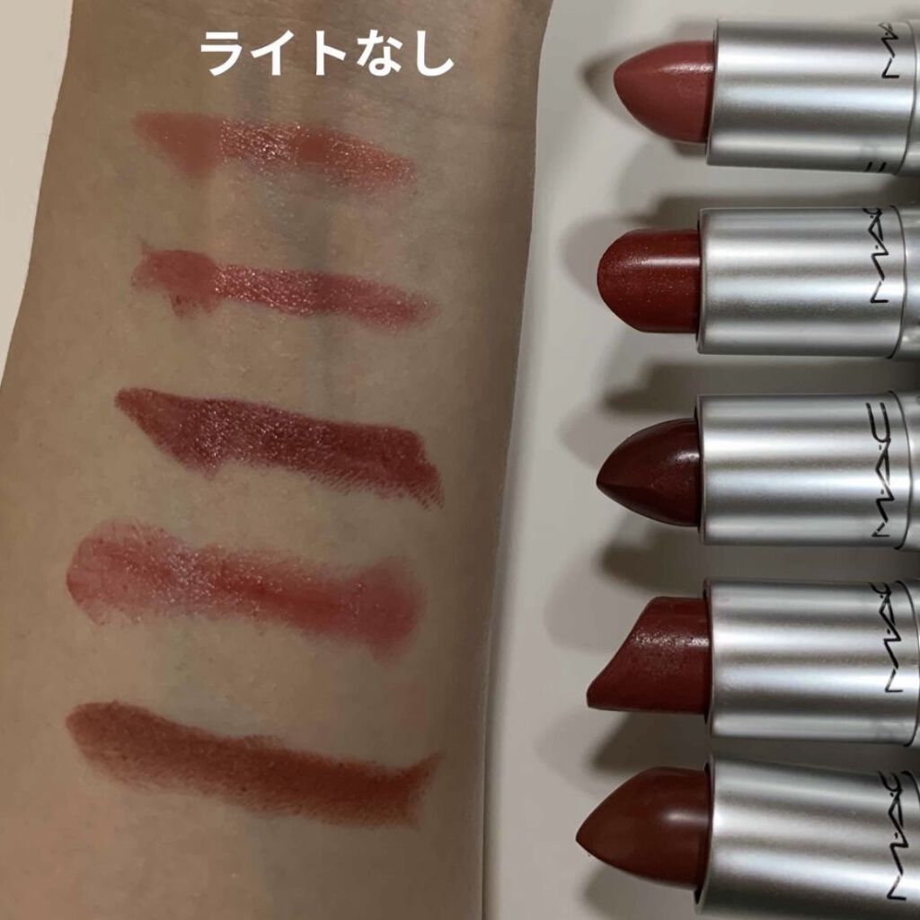 リップスティック/M・A・C/口紅を使ったクチコミ（3枚目）